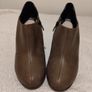 Clarks Brown Wedge Ankle Boots Image 5