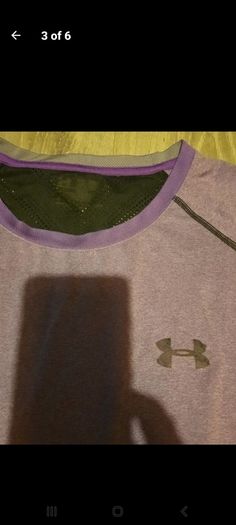 mens purple under armour t shirt