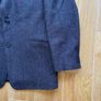 Mens Dark Denim Blue Blazer Size Large Image 2