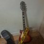 Les Paul Epiphone standard left hand side electric guitar Image 2