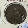 1857 Half Penny | Bank of Upper Canada | Doubling mint error Image 3