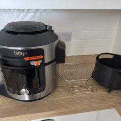 Ninja Foodi MAX 15-in-1 SmartLid Multi-Cooker with Smart Cook System 7.5L OL750UK