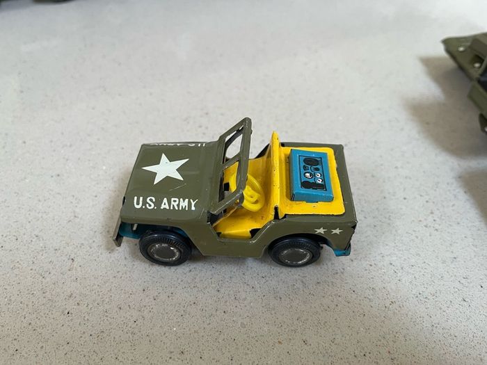 Tin Toy Nomura Army Combat Carrier