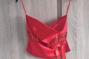 red corset size small