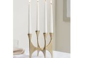 Gold Metal Candlestick