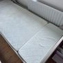 IKEA kid wood bed adjustable with mattress Image 3