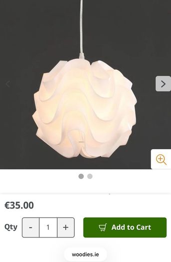 Lampshade, pendant light, grey