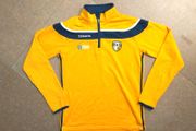 Antrim (S) GAA Half Zip Sweatshirt O'Neills Jumper Pullover Sweater Gaelic Football HurlingUlster Yellow Aontroim Small