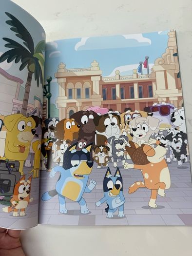 Where's bluey and bingo a search and find book
