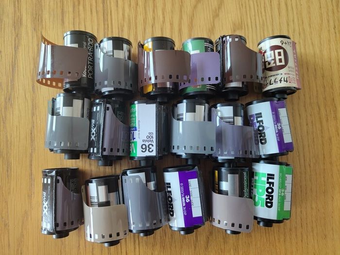 35mm Film Lot (18 rolls)
