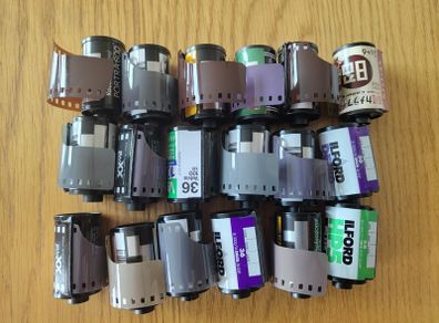 35mm Film Lot (18 rolls)