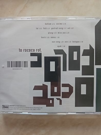 To Rococo Rot. 3 CD Lot