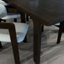 180cm Dark Brown Dining Table Ex Display For Sale in Navan, Meath from ...