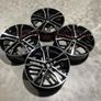 19" Inch SQ8 Audi style wheels A3 A4 A6 Golf Caddy Van Seat Leon Skoda 5x112 Image 4
