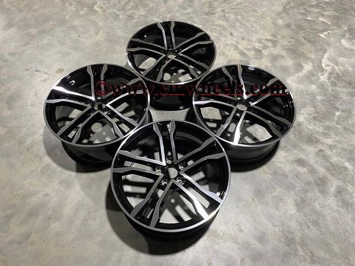 19" Inch SQ8 Audi style Alloy wheels A3 A4 A6 Golf Caddy Van Seat Leon Skoda 5x112
