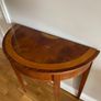 Mahogany Demi-Lune Console Image 4