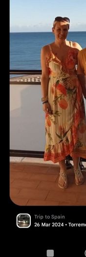 ladies river island wrap dress  size 10