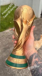 Ultra detailed World Cup Trophy replica