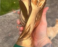 Ultra detailed World Cup Trophy replica