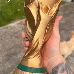 Ultra detailed World Cup Trophy replica