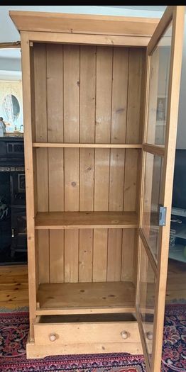 Glass Door Cabinet/Bookcase