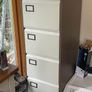 Office table and filing cabinets Image 3