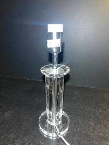 Heavy Galway Crystal lamp