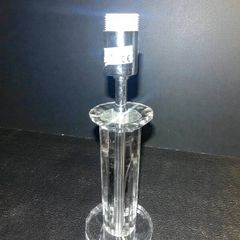 Heavy Galway Crystal lamp