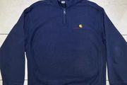 Carhartt Quarter Zip Jumper / Sweatshirt