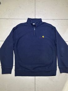 Carhartt Quarter Zip Jumper / Sweatshirt