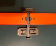 Hotwheels Track wall mounts and joiners