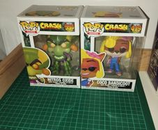 Funko Pop Crash Bandicoot  2 Figure Bundle