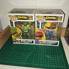 Funko Pop Crash Bandicoot  2 Figure Bundle