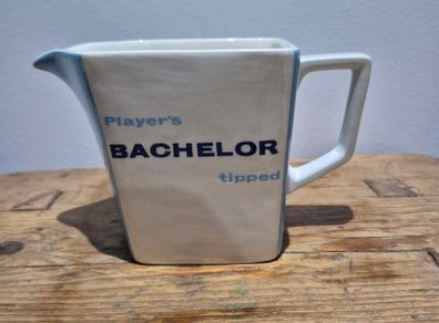 Players Bachelor Tipped advertising ceramic jug