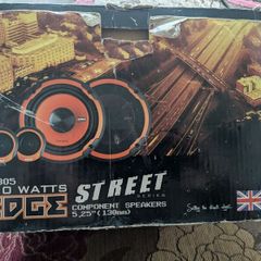 Edge component speakers