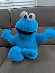 Jumbo (Approx 65cm) Cookie Monster Soft Toy