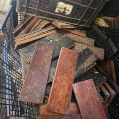 hardwood mahogany parquet floor approx 100sqm