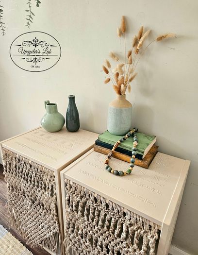 Boho Bedside tables