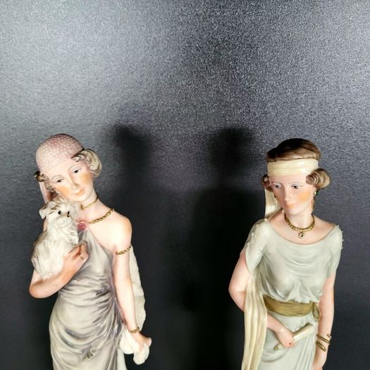 Two Art Deco Ladies