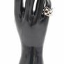 925 Vintage Sculptural Sterling Silver Ring Image 9