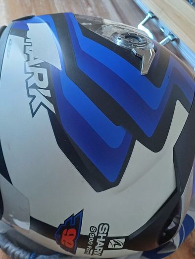Shark motorbike helmet