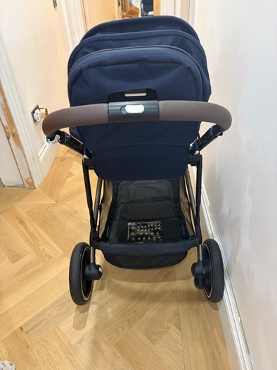 Cuybex Gazelle s single to double buggy