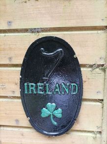 vintage Ireland sign