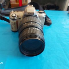 NIKON N65 Film Camera in excellent condition and a Japanese made lens