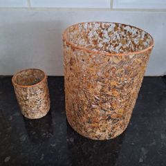 Two beautiful Pomax candleholders