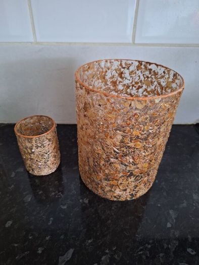 Two beautiful Pomax candleholders