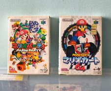 N64 Games Japan Mario Kart, Mario Party Nintendo 64.