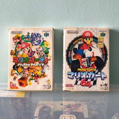 N64 Games Japan Mario Kart, Mario Party Nintendo 64.