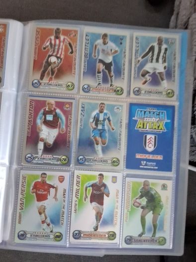Match attax cards 08/09
