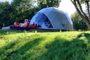 Luxury 5m(16.4ft) Extremely Strong Structure Dome Igloo Glamping for Irish Weather